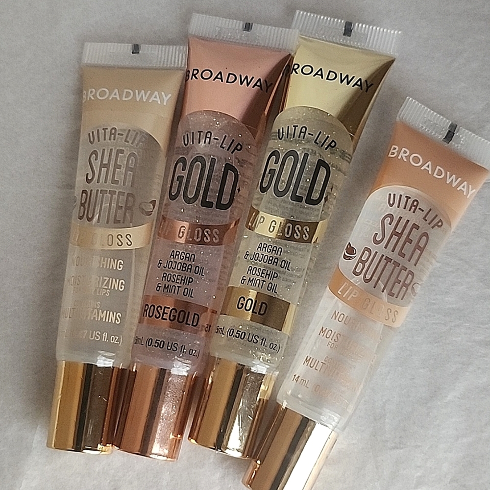 Broadway Vita-Lip Glosses Lot of 4(VARIETY)
